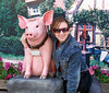 Allison Frost (queequeg) > Me and Babe the Pig!